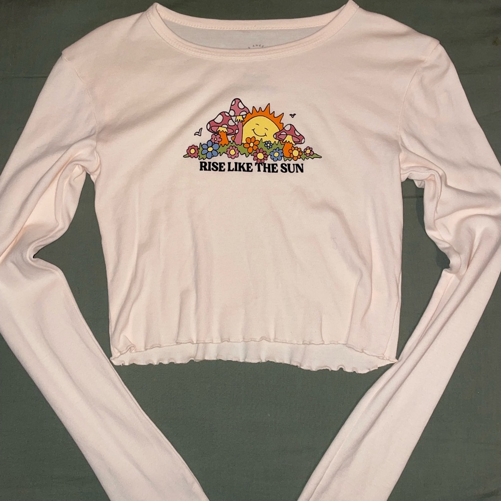 Pacsun Long Sleeve Graphic Shirt